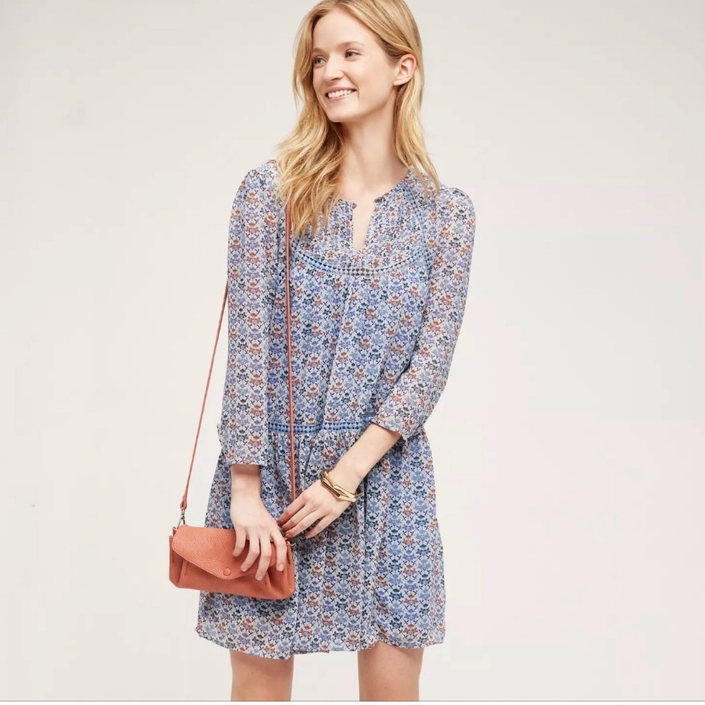 Holding Horses- Anthropologie Betony Swing Dress
